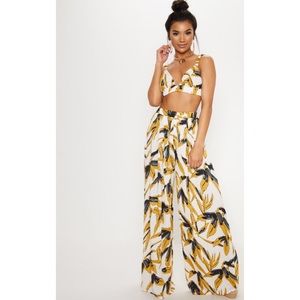 Crop top & pants set